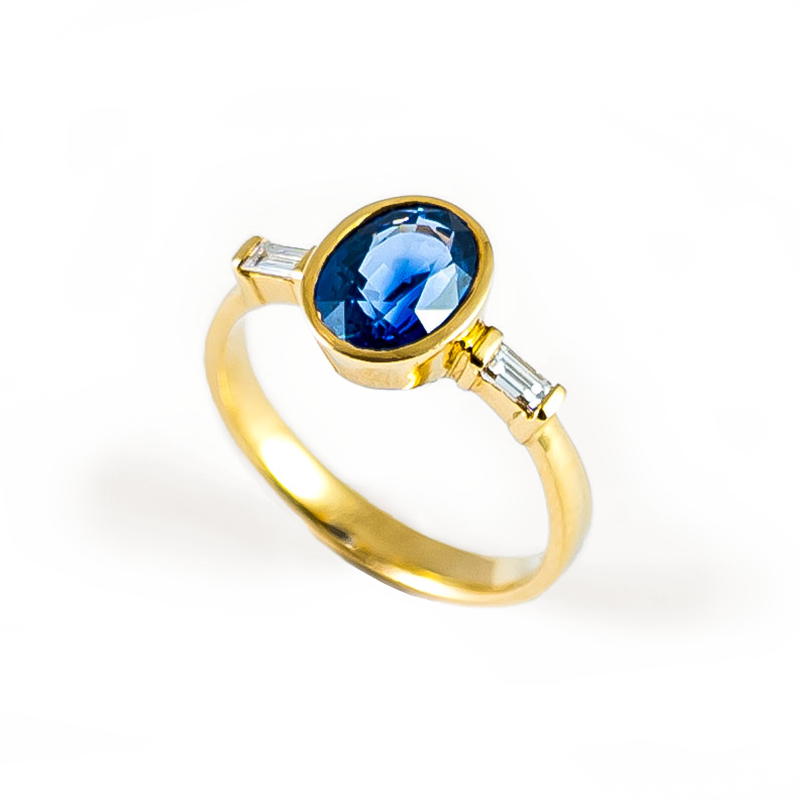 Saphir Ring