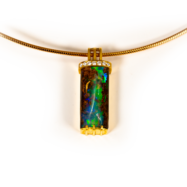 Boulder Opal Anhänger